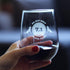 50th Birthday Dog Years Stemless Wine Glass Gift - Unique Funny Bday Gifts for Women & Men Turning 50, Large 17 Ounce