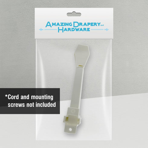 Spring Loaded Cord Tensioner by Amazing Drapery Hardware - Ivory, 1 Pack