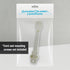 Spring Loaded Cord Tensioner by Amazing Drapery Hardware - Ivory, 1 Pack