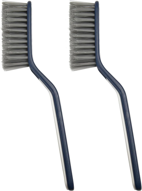 Cleaning Brush, QAGOBDI Hard Bristle Crevice Cleaning Brush for Household, Bathroom Cleaning Tools (2 PCS)