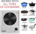 CUSIMAX 1500W Electric Hot Plate, Portable Stainless Steel Single Burner for Cooking, Easy to Clean, CMHP-C150N