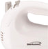 Brentwood Electric Hand Mixer - Lightweight 5-Speed, White