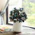 CATTREE Artificial Peony Bud Mixed Flowers, 4pcs Silk Fake Flowers Bouquet for Home Garden Office Decor