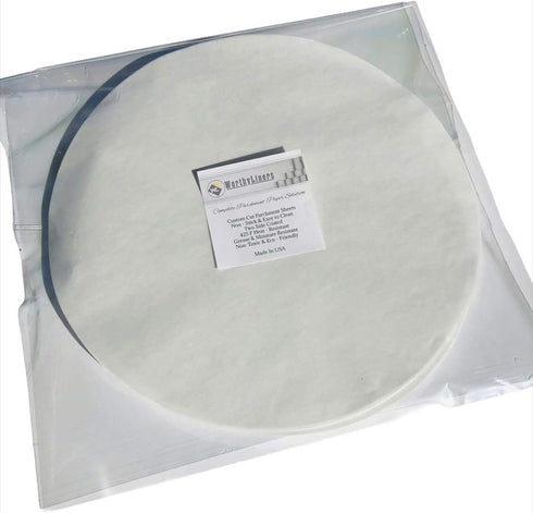 Worthy Liners Baking Parchment Paper Rounds 3 Inch, 500 Pack by Worthy Liners