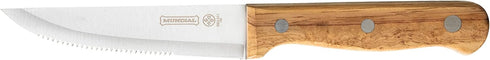 Mundial 5 Inch Steak Knife Set with Wood Handle, 6 Pieces
