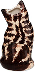 Pavilion Gift Company Small Brown Tabby Vase, 8-1/2-Inch Tall - Rescue Me Now