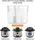 Original Condensation Collector for Instant Pot 5, 6, 8 Quart Duo, Duo Plus, Ultra, Lux, Smart - 2 Pack