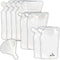 Concealable Reusable Cruise Flask Kit - Sneak Drinks Anywhere - 4 x 32 oz, 2 x 16 oz, 2 x 8 oz, 1 Funnel
