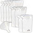 Concealable Reusable Cruise Flask Kit - Sneak Drinks Anywhere - 4 x 32 oz, 2 x 16 oz, 2 x 8 oz, 1 Funnel