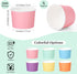 300 8 oz 6 Summer Frozen Aodaer Pieces Paper Ice Cream Cups Disposable Dessert Bowls Colors Ice Cream Containers Hot