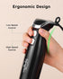 Sangcon Immersion Blender Handheld, 3-in-1 Electric Blender, 400W Stick Blender with Whisk, Milk Frother Attachments,