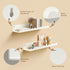 sothfubo Storage,17 Inch Set 4,Wall 17 inch) Nursery Book Shelves,Kids Bookshelf and Toy Metal Floating Shelves