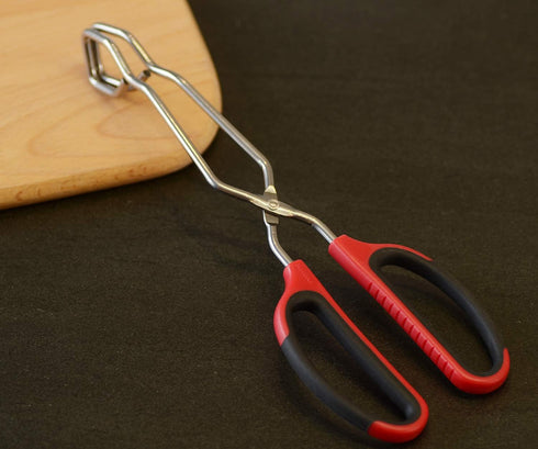Scissor Tongs 11-Inch Heavy Duty Cooking Tongs, Stainless Steel