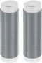 uxcell 2 Pcs Silicone Pan Handle Sleeve, Heat Resistant Cover Sleeve for Cast Iron Frying Pan Handle, Grey (S)