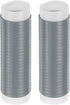 uxcell 2 Pcs Silicone Pan Handle Sleeve, Heat Resistant Cover Sleeve for Cast Iron Frying Pan Handle, Grey (S)