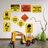 WERNNSAI Construction Party Decorations - 12 PCS Birthday Party Supplies for Boys Kids Truck Birthday Cutouts