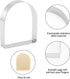 Set 4 2 5 inches, Arched Cookie Cutter ANCKNE piece geometric cookie cutter molds - Stainless steel from to Cake