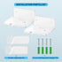 2 Wall Mount Floating Shelves for Pcs Camera Mini Speaker Shelf Baby Monitor - Clear Mini Shelf Flexible Use for Wall