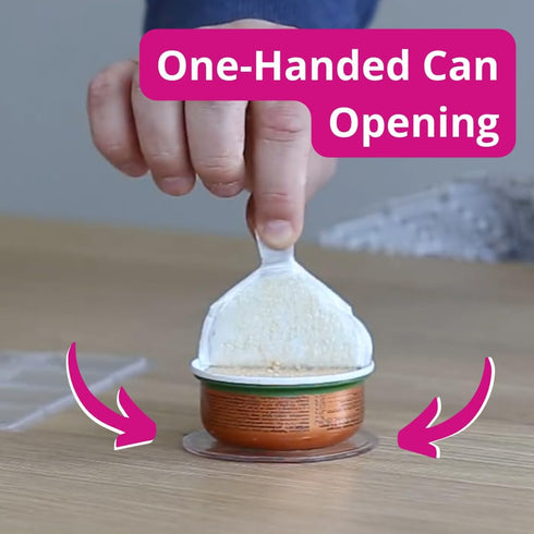 Non-Slip Grip Sticky Pad | One-Handed Jar and Can Opener | Set of 3 | Open Bottles, Cans, Jars with Ease