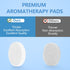 KEEPOW 12 Pack Aroma Pads Refills, Compatible with LEVOIT Core Mini/LV-H128 Air Purifier, Essential Oil Pads Replacement