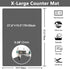 Ewen 27.6x19.5 Inch Silicone Mats for Kitchen Counter, 2MM Thick Heat Resistant Baking Mat and Countertop Protector Pad