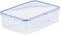 LOCK & LOCK Easy Essentials Food Storage Containers, BPA Free, 54 Ounce, Clear