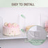 12Pcs Closet Closet Closet Closet (12Pack) Shelf Dividers for Organization, Purse Organizer Acrylic Shelf Dividers