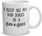 Dad-a-Base Funny Coffee Mug, I Keep All My Jokes in This Mug for Father's Day, Anniversary, Birthday Gift