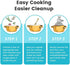 KOOC Slow Cooker Liners 30 Count, 10x13 inch Disposable Pot Liners for 1.5QT to 2QT Pot, BPA Free