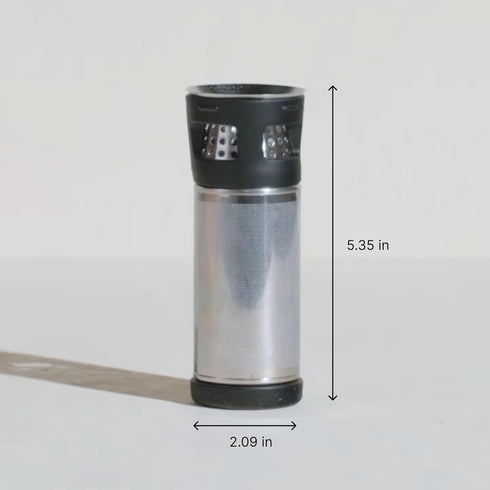 16 oz Set Fellow Carter Tea + Cold Brew Infuser & Carter Move Tumbler - Steep Tea On-The-Go - Vacuum-Insulated