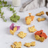 Yunko Cake Leaves Baking Pie Crust Cookie Cutters, Set of 4