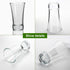 YULEER Shot Glasses - 2oz Clear Heavy Base Shot Glass Set, 12 Pack Shooter Glass for Spirits & Liquors