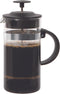 OGGI French Press Coffee Maker (12 fl oz) - 3 Cup / 350 ml Capacity, Stainless Steel Lid & Plunger, Black