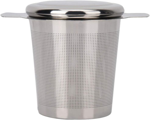 Tea Infuser Mesh Strainer, Extra Fine Stainless Steel with Double Handles for Steeping Loose Leaf Tea and Coffee