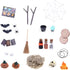 BinaryABC Halloween Dollhouse Miniature Garden Accessories,Halloween Mini Fairy Garden Accessorie,Halloween Village Accessories Mini