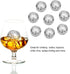 Stainless Steel Ice Spheres for Chilled Wine, Whiskey, and Fruit Drinks