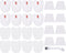 Leadaybetter HV343amz Filter Replacement for Shark Rocket DeluxePro Zero-M, 8 Pack for HV345 HV343 ZS350 ZS351 ZS351C