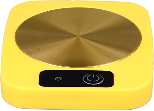 Smart Coffee Warmer USB Powered Portable Mug Warmer for Office Travel Home (Yellow)