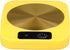 Smart Coffee Warmer USB Powered Portable Mug Warmer for Office Travel Home (Yellow)