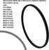 WH1X2026 for GE Drive Belt for GE Washing Machines Washer Drive Belt WH01X2026 WH1X1249 WH01X1249 WH1X2026R V Belt