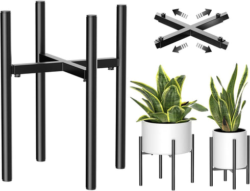 Plant Stand, Indoor Plant Stand Adjustable for 8 to12 inches Plant Pot,