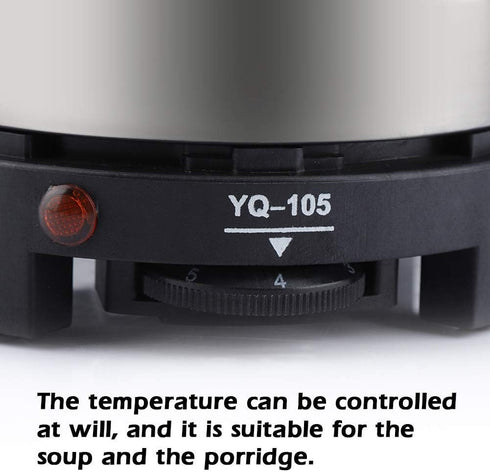 Mini Stove, Portable US Plug 110V 500W Electric Mini Stove Hot Plate, Multifunction Home Heater (5.3x3.9x3inch)