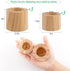 6 1.2" 1.4" Bigmeta Pcs Wood Air Plant Holder - & Rustic Style Airplant Display Stands for Women Gifts