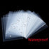 Recipe Card Protectors: Clear Vinyl Kitchen Plastic Recipe Sheet Protectors, Set of 100