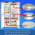 W10515057 LED Light Board Replacement for Whirlpool Refrigerator, Replaces AP6022533, PS11755866