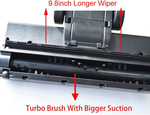 EZ SPARES Universal Vacuum Brush Head Replacement 1 1/4" 32mm Turbo Floor Brush for Hardwood Flooring