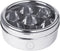 Nature's Own Stainless Steel Spice Box with Non-Breakable Transparent Glass, 7 Containers and 1 Spoon, Spice Box (22CM)