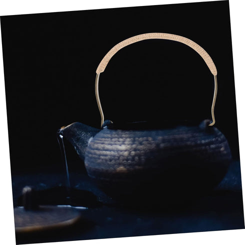 Teapot Rope Handle Kettle You Can Ceramic Teapot Japanese Accessories Japanese Tea Pot Handle Decked Accessories Teapot Replaceable Handle Replacement Teapot Handle by IWOWHERO