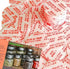 100 PCS Pressure Sensitive Torque Activated Seals Cap Liners - 50mm (1.97") for Glass & Plastic Bottles