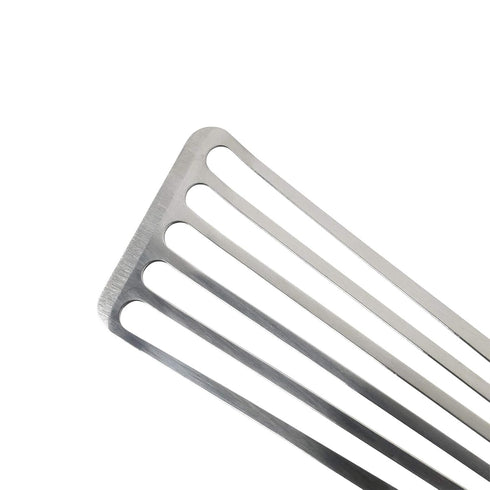 Fish Spatula - 2 Pack Stainless Steel Slotted Spatulas for Cooking, Flipping, Frying, Grilling